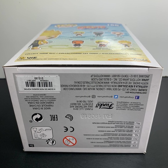 Funko Pop Naruto (Six Path) Glow in the Dark Exclusive Hot Topic Anime #186 - Picture 6 of 6